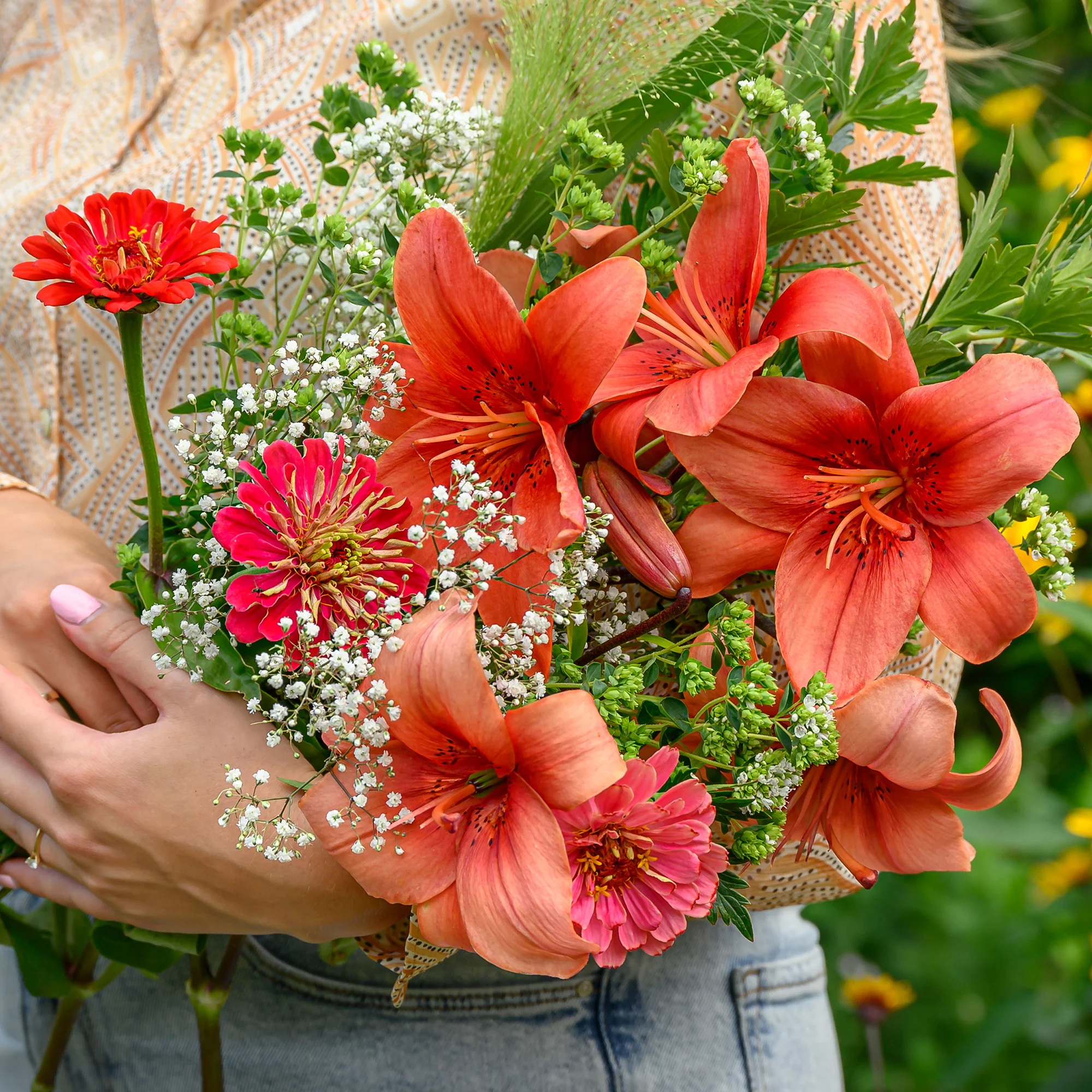 Aziatische lelies en veldbloemen Mix - Image 3