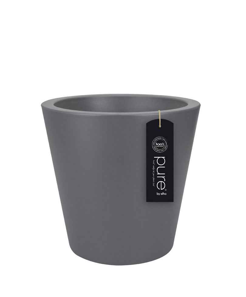 Elho bloempot Pure Straight Round antraciet